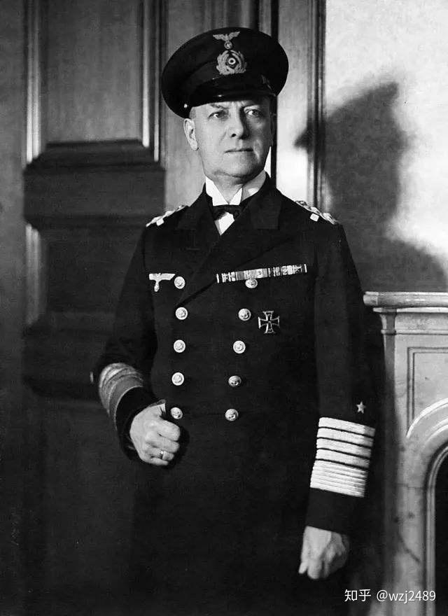 雷德尔元帅在短暂的大西洋海战中,德国海军的表现总体来说还算是可圈