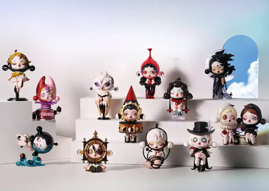 泡泡玛特新玩法盲盒热卖52toys发条玩具持续畅销文创潮周汇第119期