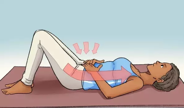 盆底肌训练时的呼吸方法