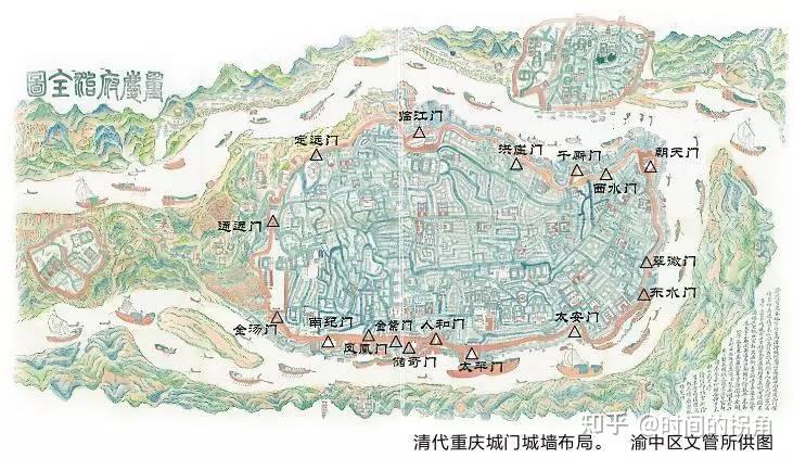 重庆十八楼地图图片
