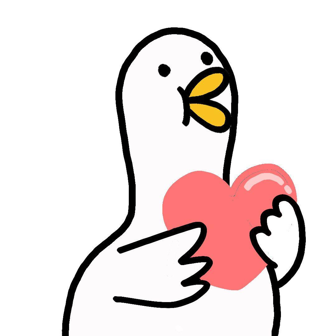 你有哪些特别可爱的小鸭子头像