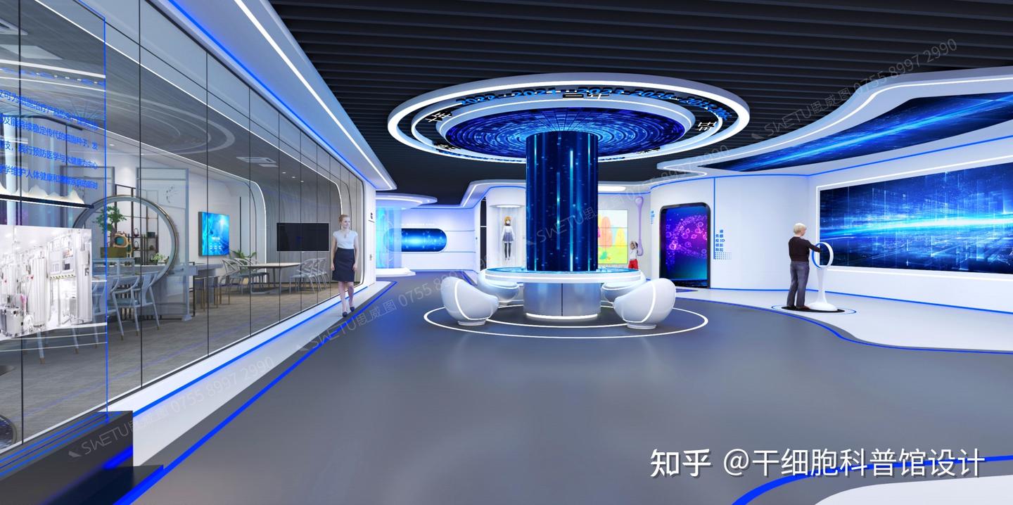 干细胞展厅设计—思威图数字江西干细胞研究院细胞科技馆 - 知乎