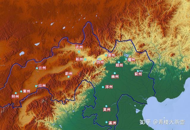 密云,蓟州(今河北蓟县,涿州(今河北涿州,莫州(今河北任丘北,妫州