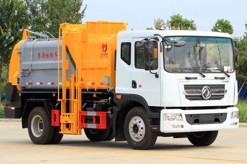 支持车到付款泔水垃圾运输车不锈钢6方餐厨垃圾车图片配置价格