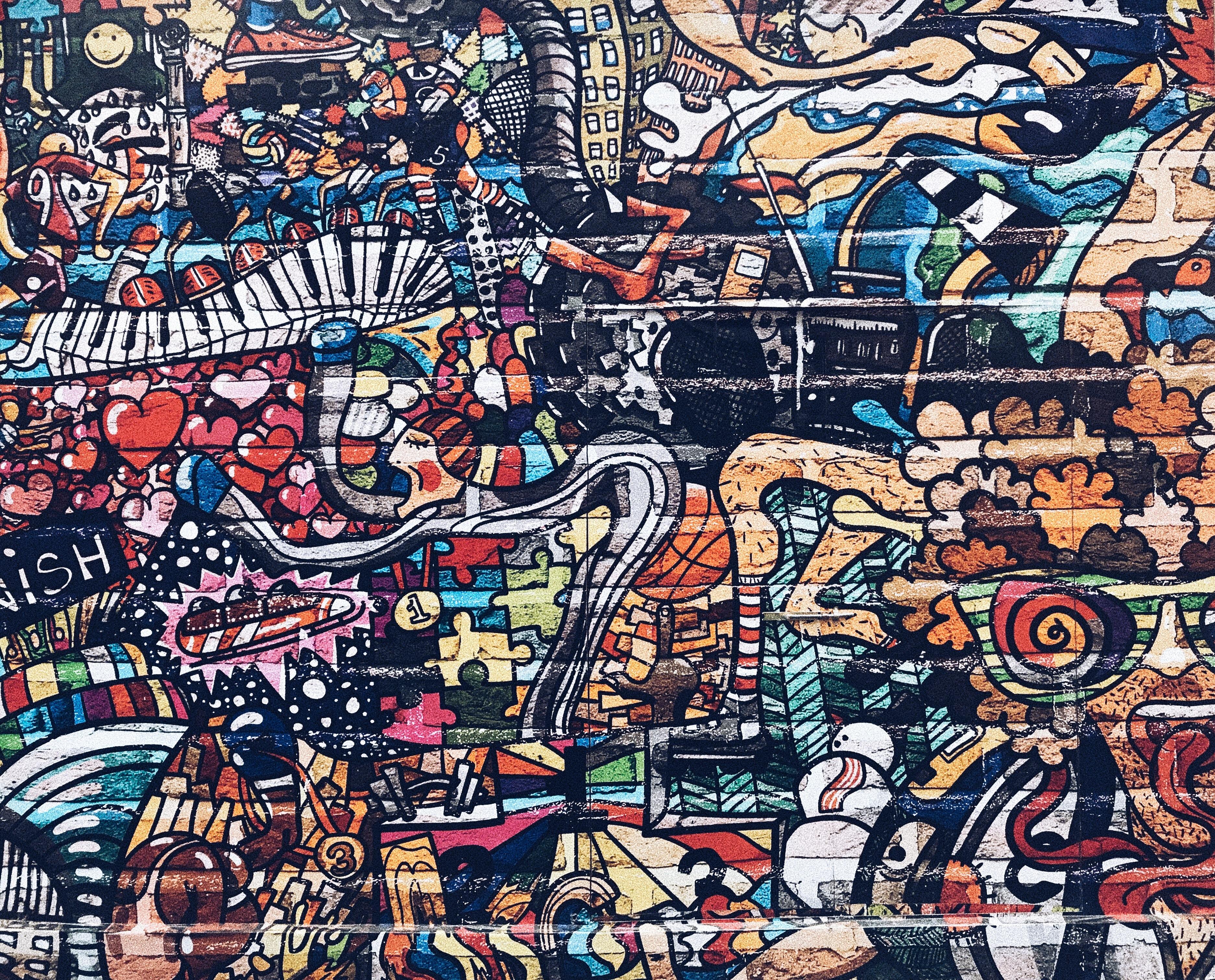 有没有街头涂鸦风的电脑壁纸?