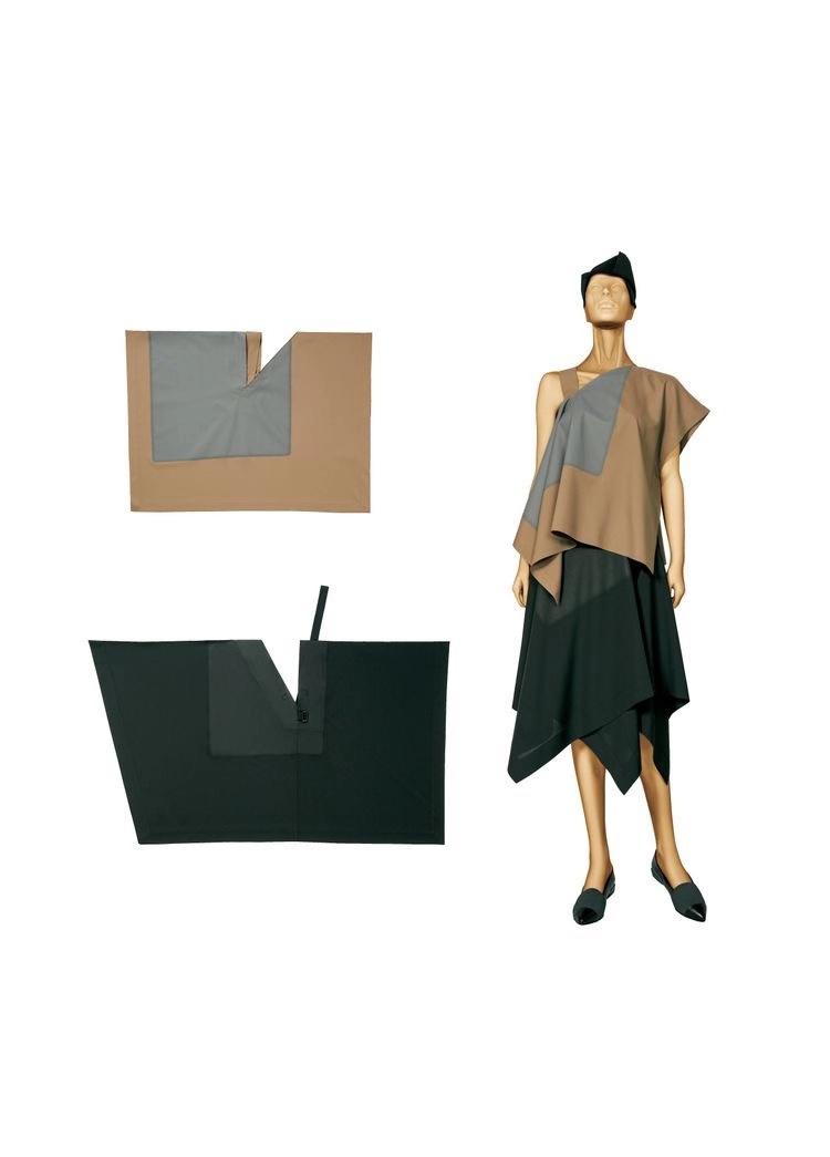 关于三宅一生的一块布设计