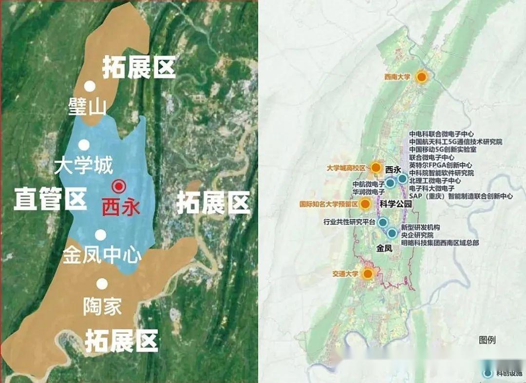 重庆高新区直管园地图图片