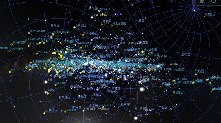 Melotte星团表 富兰克林-亚当斯星图显示的星团目录 - 知乎