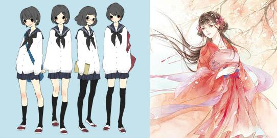 还不会画衣服 百种人物服装画法 等你来收 演出服 女仆装 制服等 附素材下载 知乎