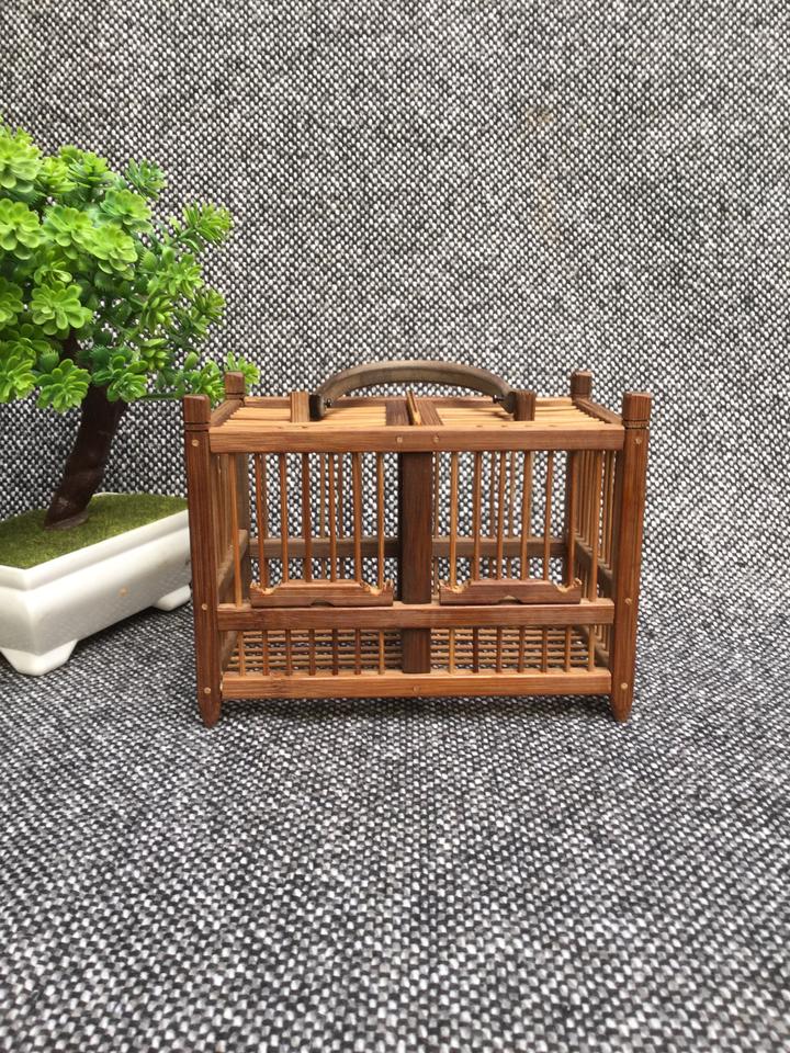 蝈蝈笼子老人款虫鸣经典小孩天然手工竹制格礼品精制纯 淘宝 76.50