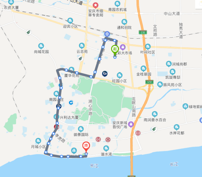 安庆26路公交车路线图图片