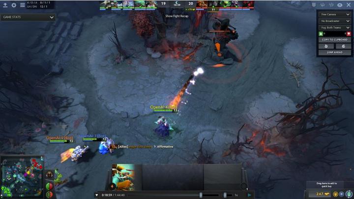 OpenAI Five Dota2 