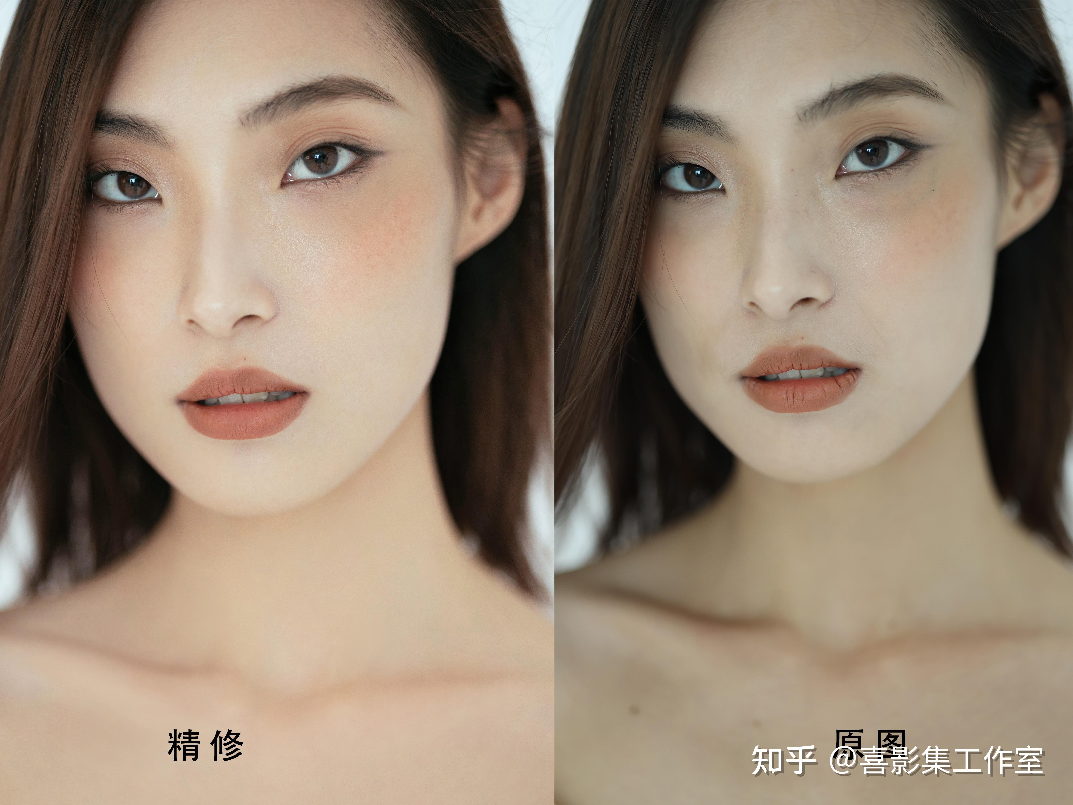 深圳婚纱照婚纱照精修对比这原片还行不