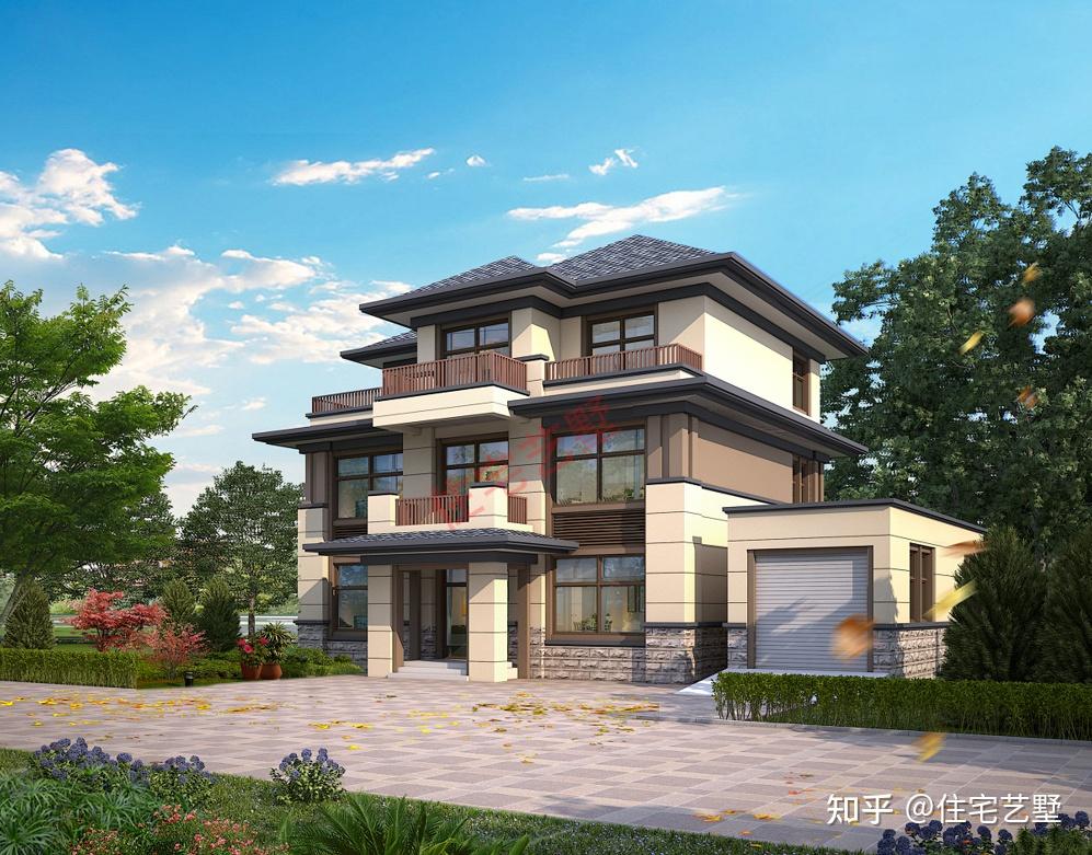 新中式别墅豪宅设计效果图这样的新中式谁不羡慕