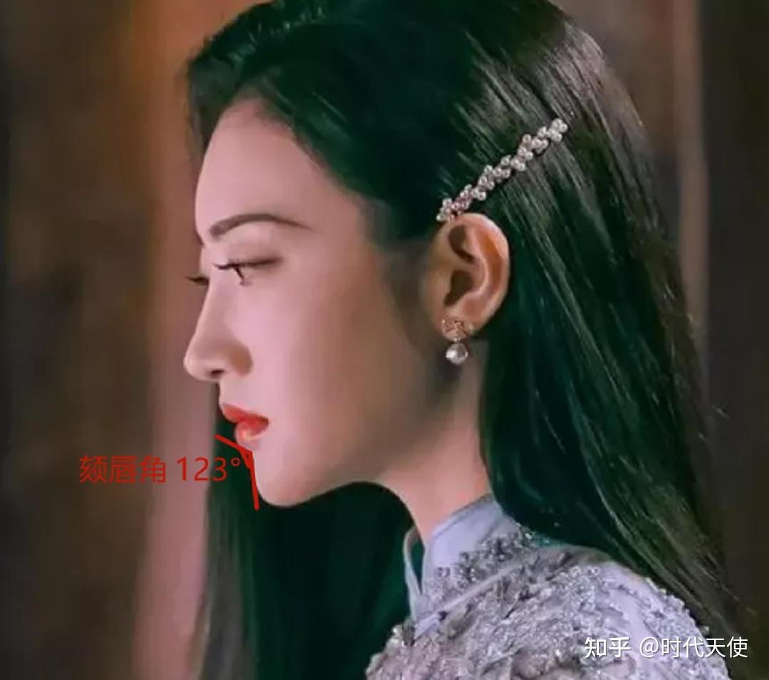 在口腔医学美学里,考核鼻唇颏协调美感的有