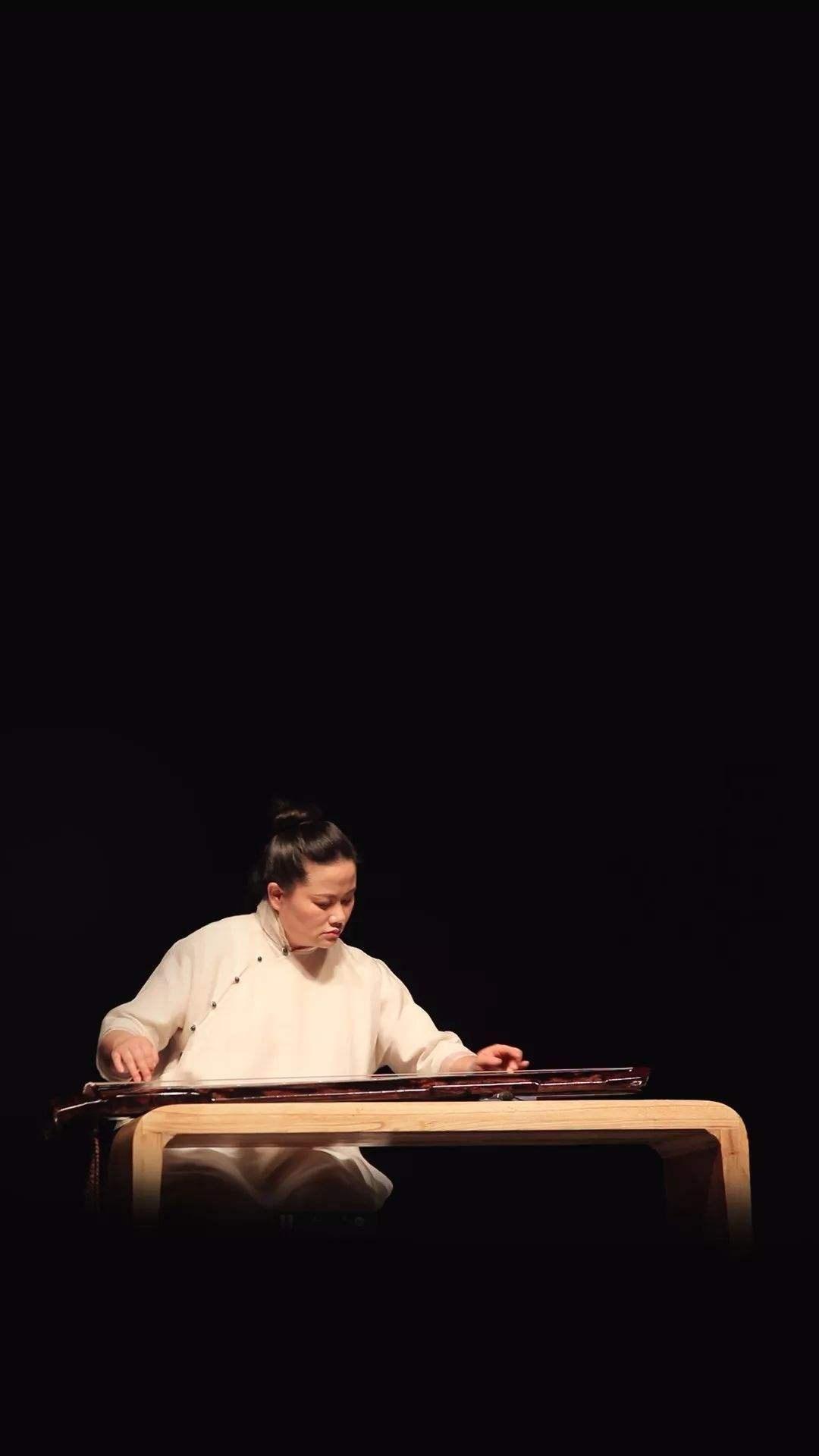 有什么适合做壁纸的古琴美图