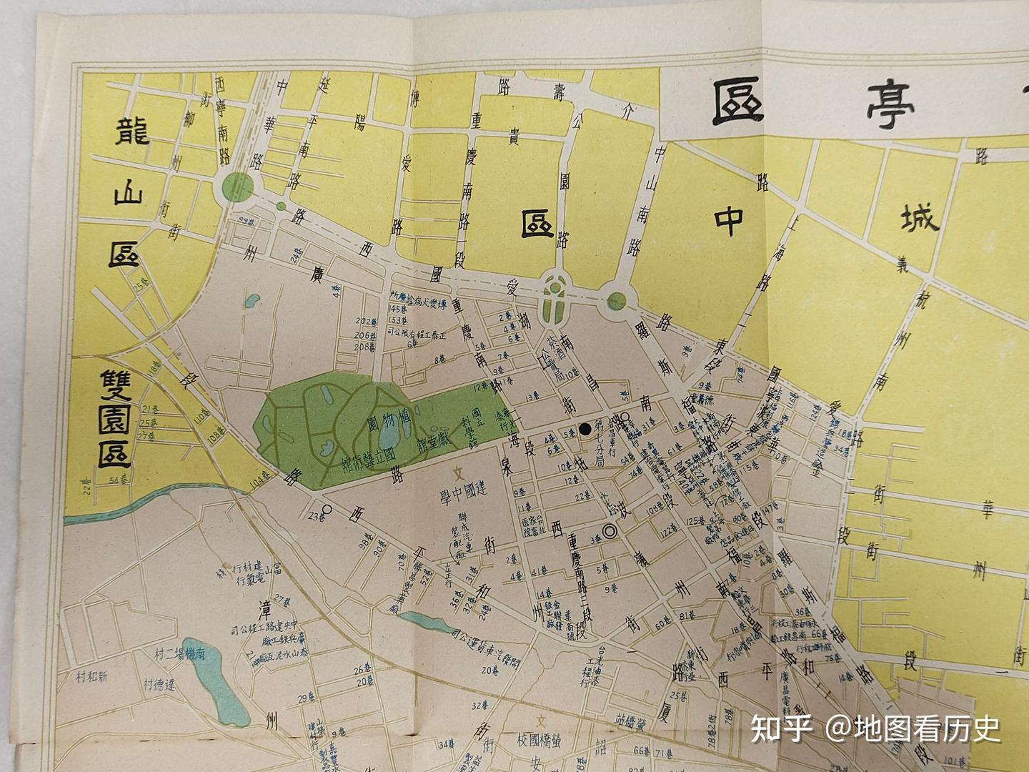 1960年《台北市分区详图》 - 知乎