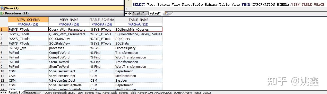 第六章 SQL定义和使用视图 - 知乎
