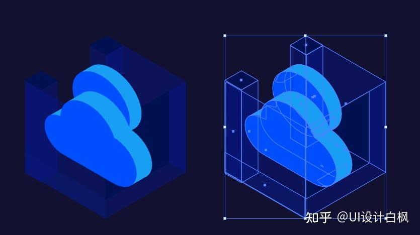 每周一练丨用Figma绘制科技质感图标 - 知乎