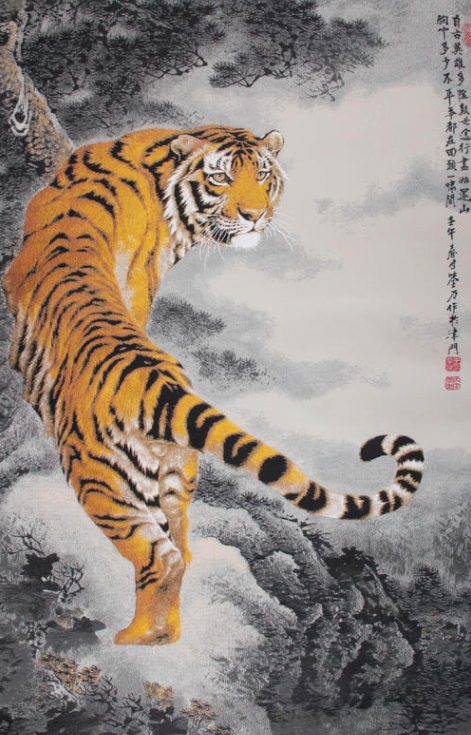 翡翠猛虎的“上下”玄机：你戴对了吗？ - 知乎