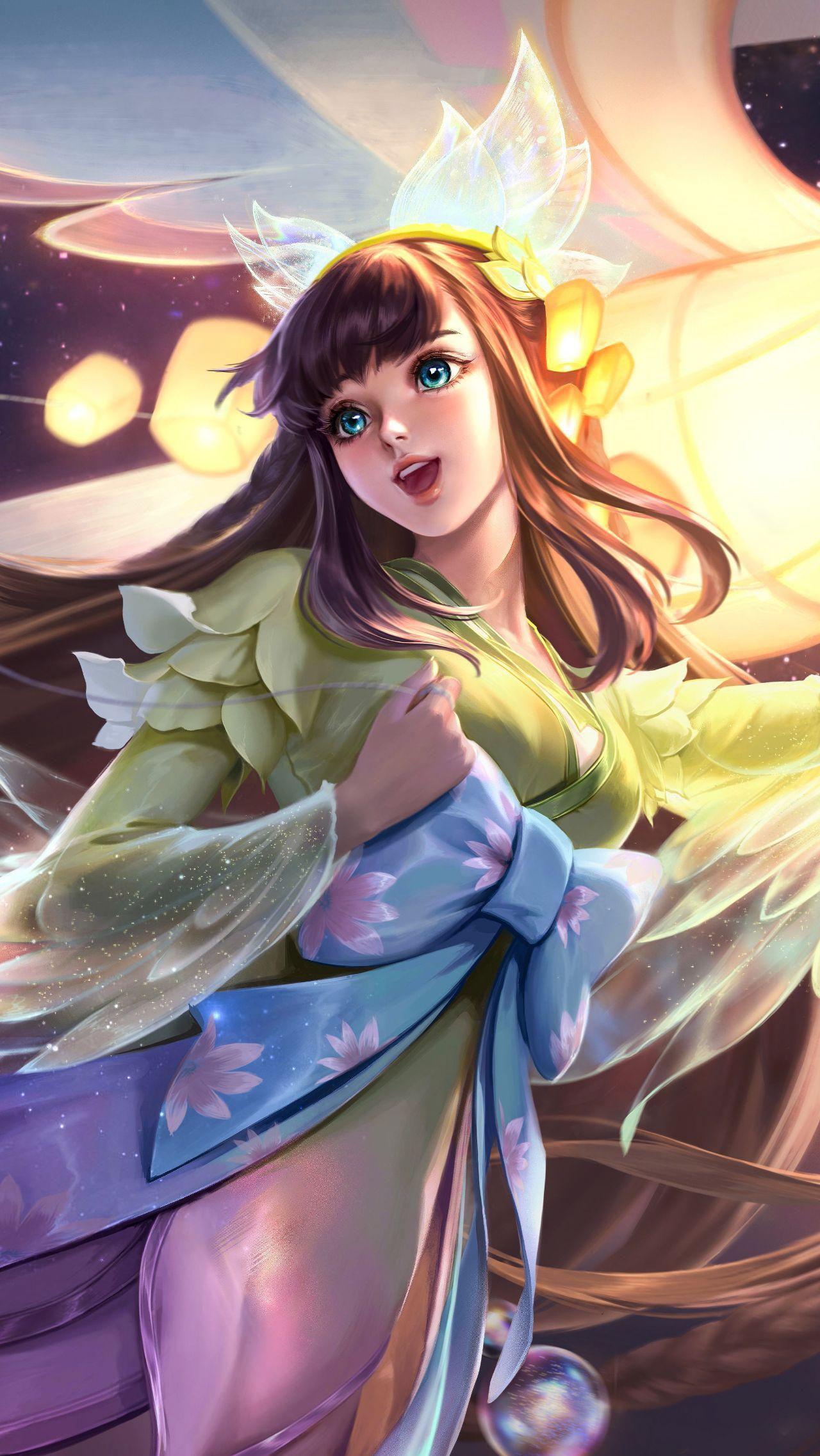 你觉得王者荣耀五个位置里分别最漂亮的女英雄是谁