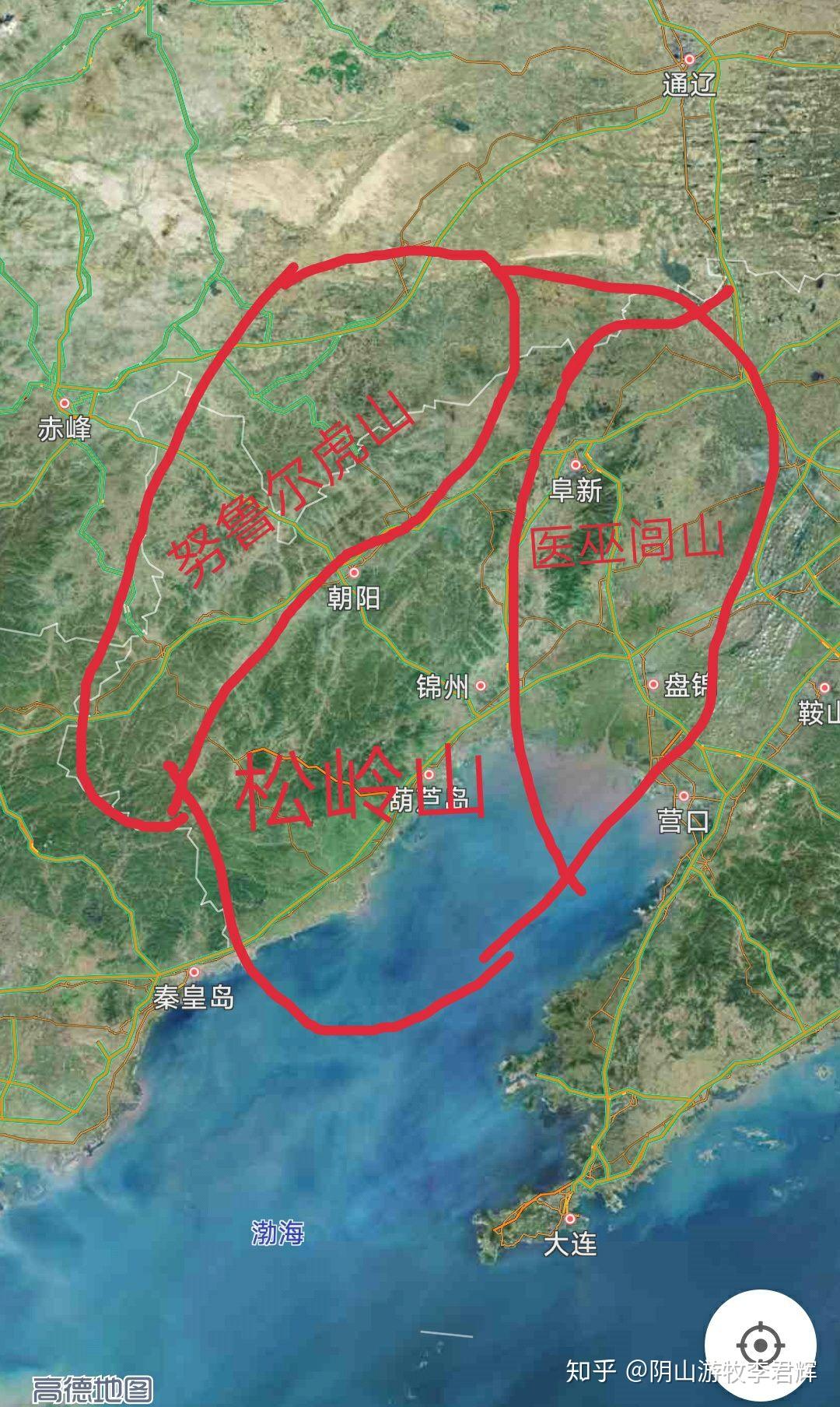 燕山位置地图图片