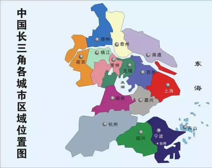 华东地区城市地图图片