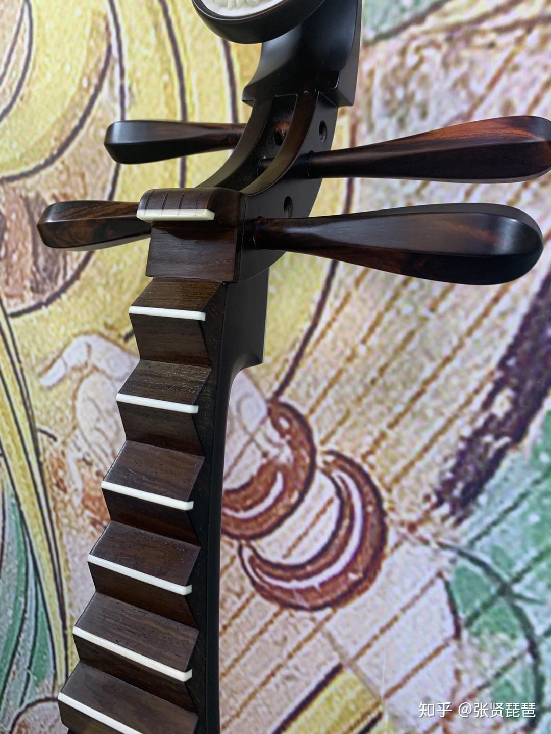 张贤黑酸枝琵琶(黑檀琵琶)