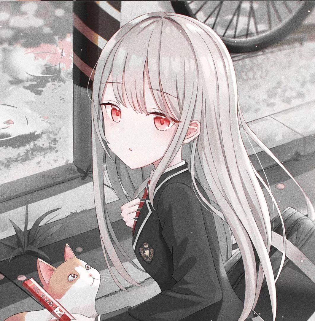 有类似这样的女攻的动漫情头吗