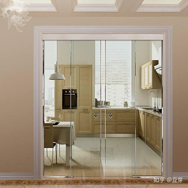 厨房门套原木色的配黑门奇怪吗? - 知乎