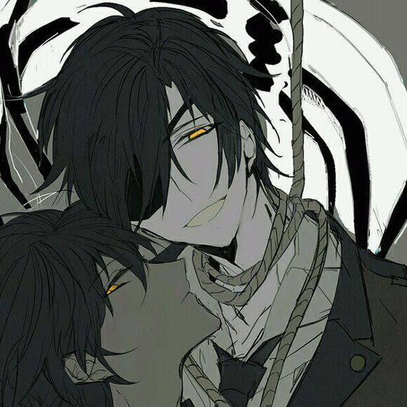 有没有什么暗黑系病娇向的动漫情头?