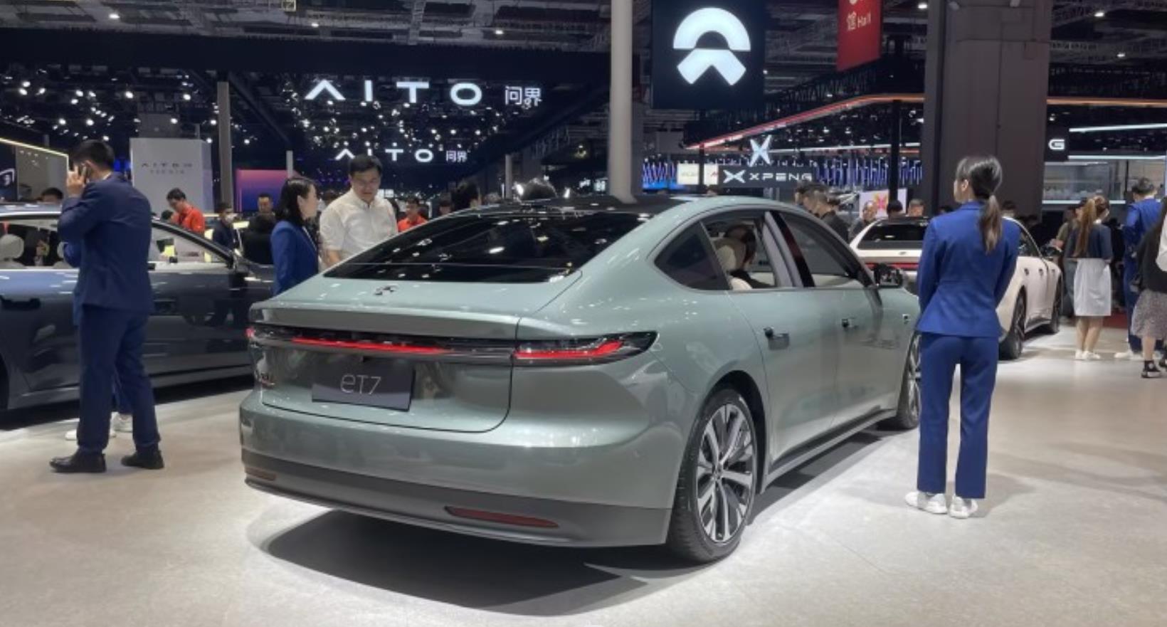 2023上海车展蔚来2023款et7售458万元起