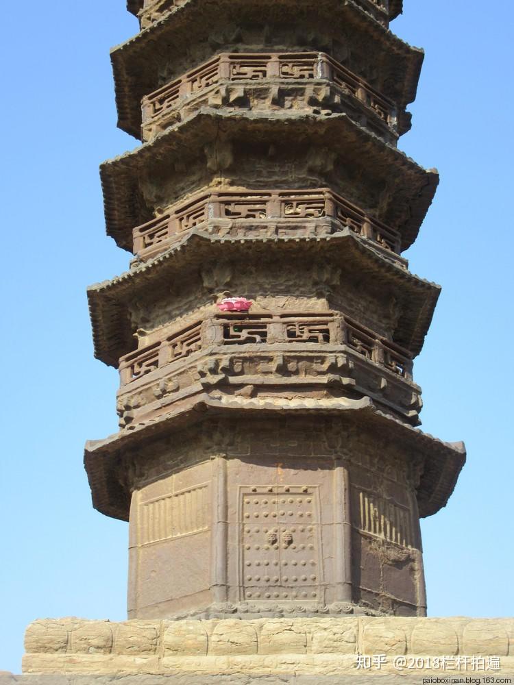 聊城寺庙铁塔图片