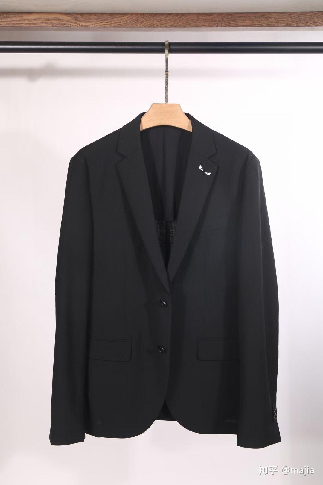 芬迪薄款休闲西装外套