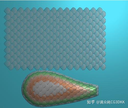 大神必备建模技巧灰度图转浮雕图鳞片生成编织纹理制作修改浮雕图高度