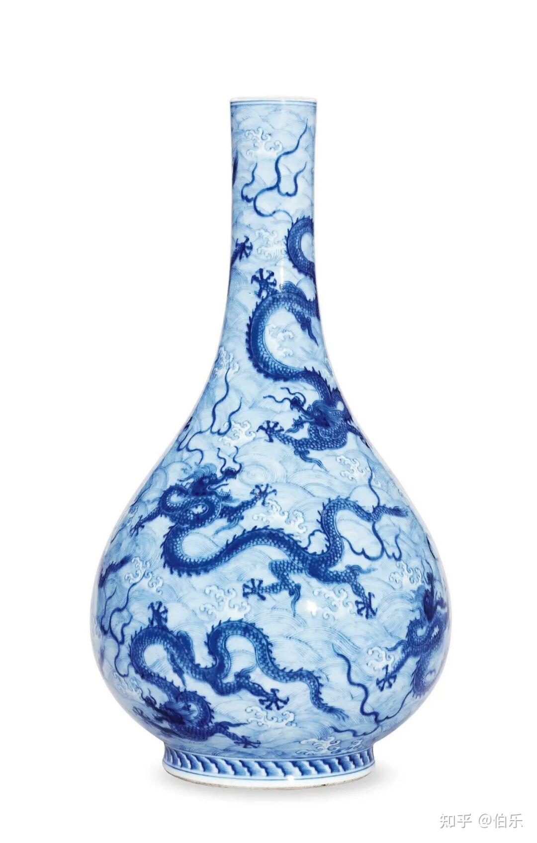 清雍正仿宣窑青花花间行龙大胆瓶｜北京博美2025十周年秋拍- 知乎