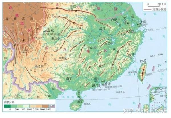 中国地理—南方地区之自然特征与农业 - 知乎