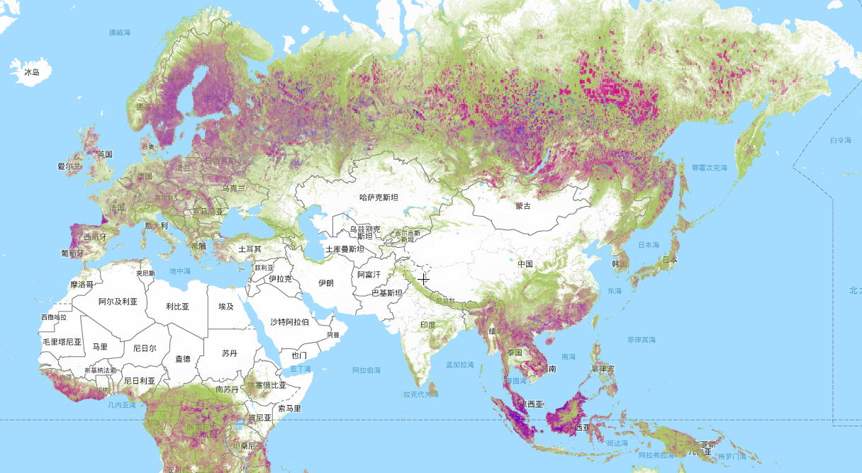 加拿大森林覆盖率图片