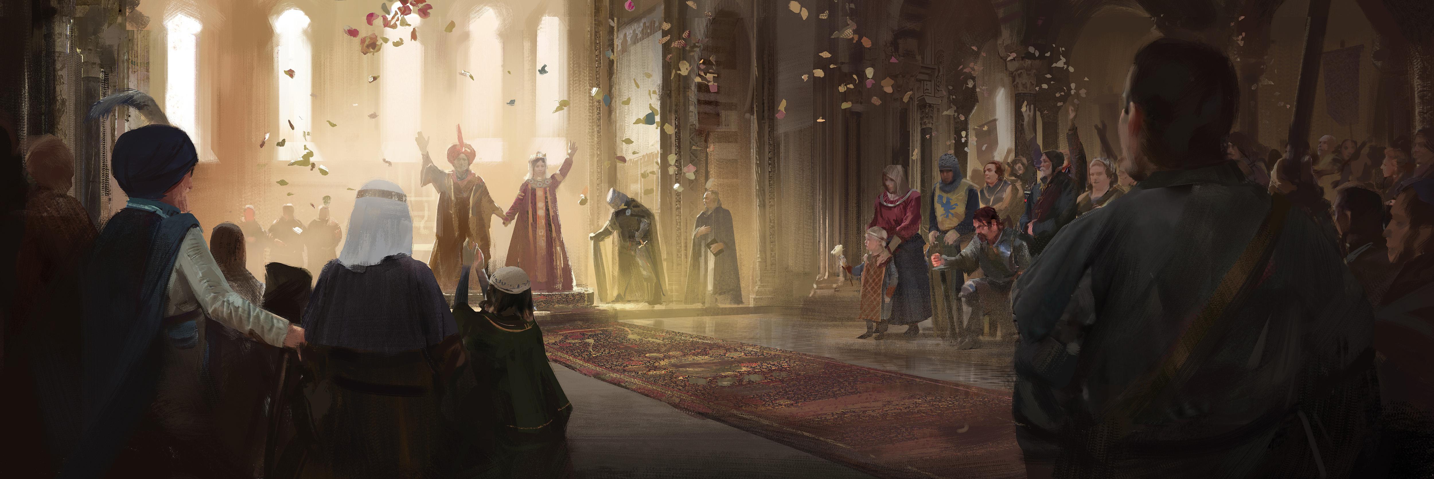 十字军之王3开发日志97517事件插画展示和工作流程