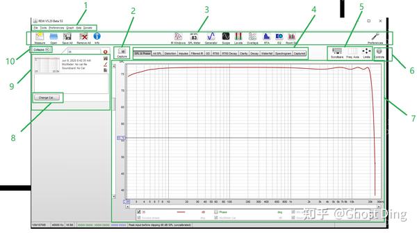 Rew Rta Room Eq Wizard5.20.13操作手册 噪声频谱分析 免费音频电声学测量软件 扬声器音箱频率响应曲线测量 电声测试教程 rew软件 ...