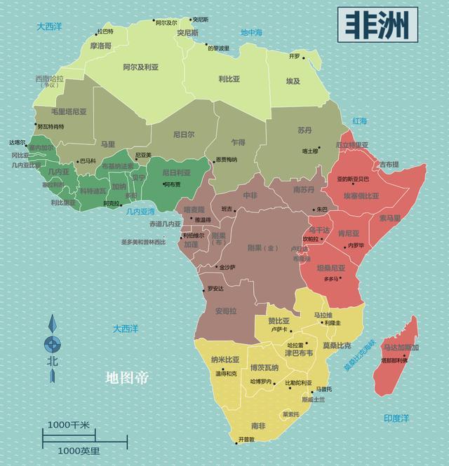 非洲为什么没有强国