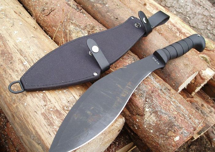 世界名刀kabar卡巴1249廓尔喀弯刀