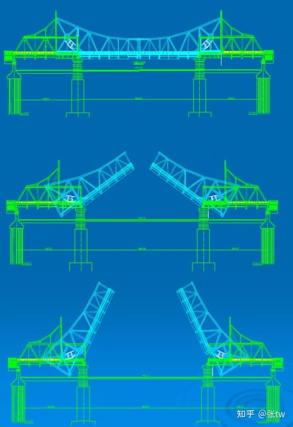 解放桥是一座可竖转开启的全钢结构桥,建于1927年,为天津市的标志性