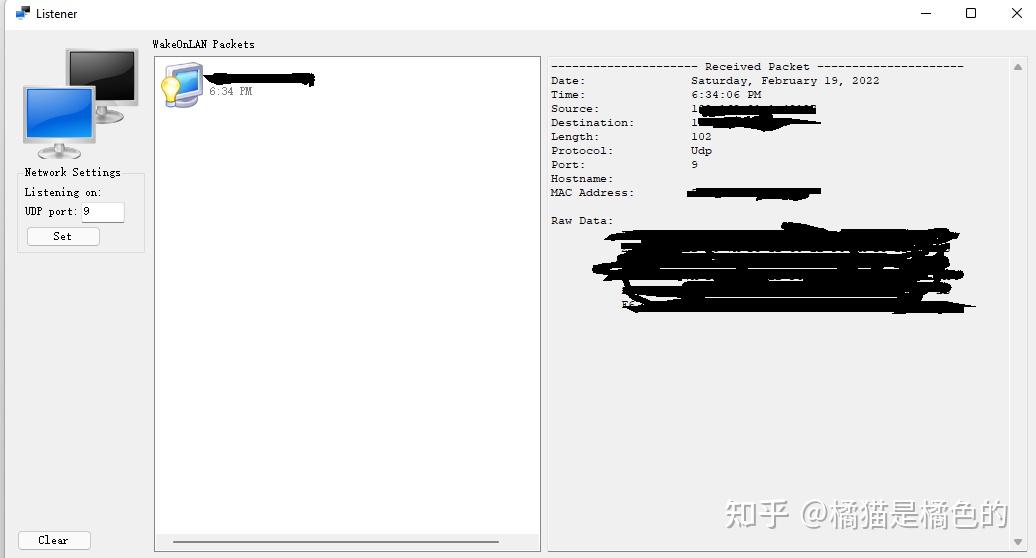 wakeonlan packets wakeonlan packets