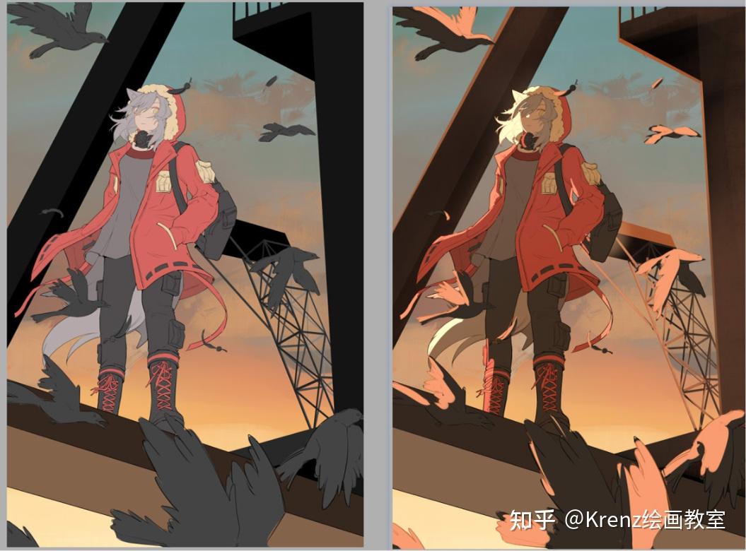 krenz绘画教室优秀作业心得光影与色彩0097