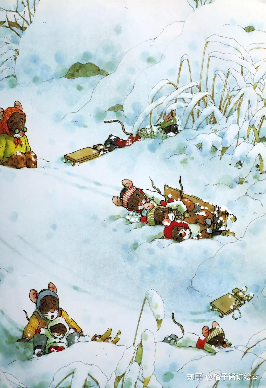 绘本故事14只老鼠过冬天