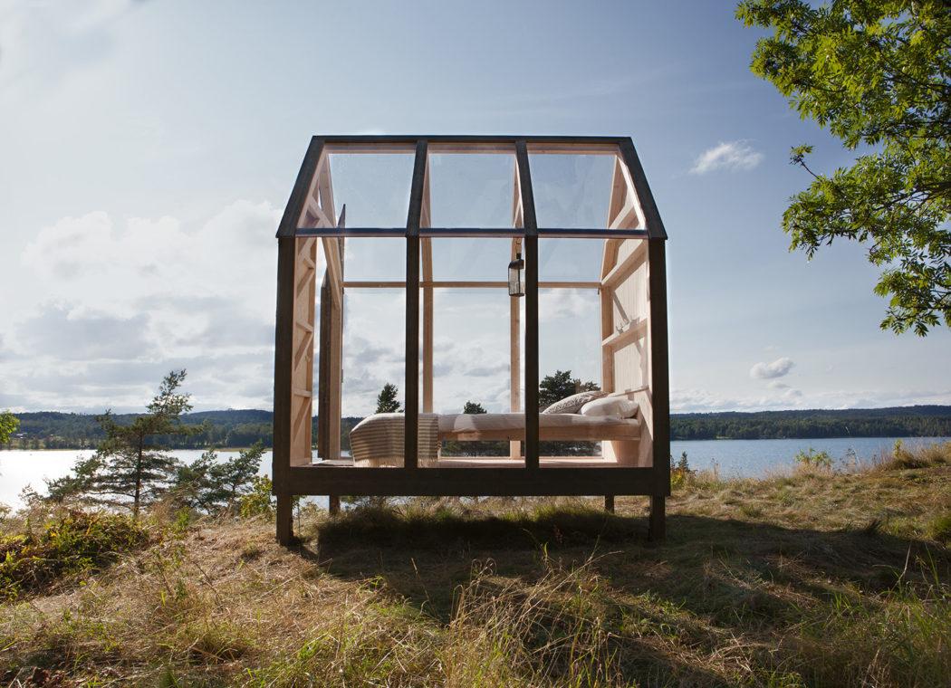 瑞典的72小时玻璃屋,倡导allemanstratten(自由漫游)的自然精神