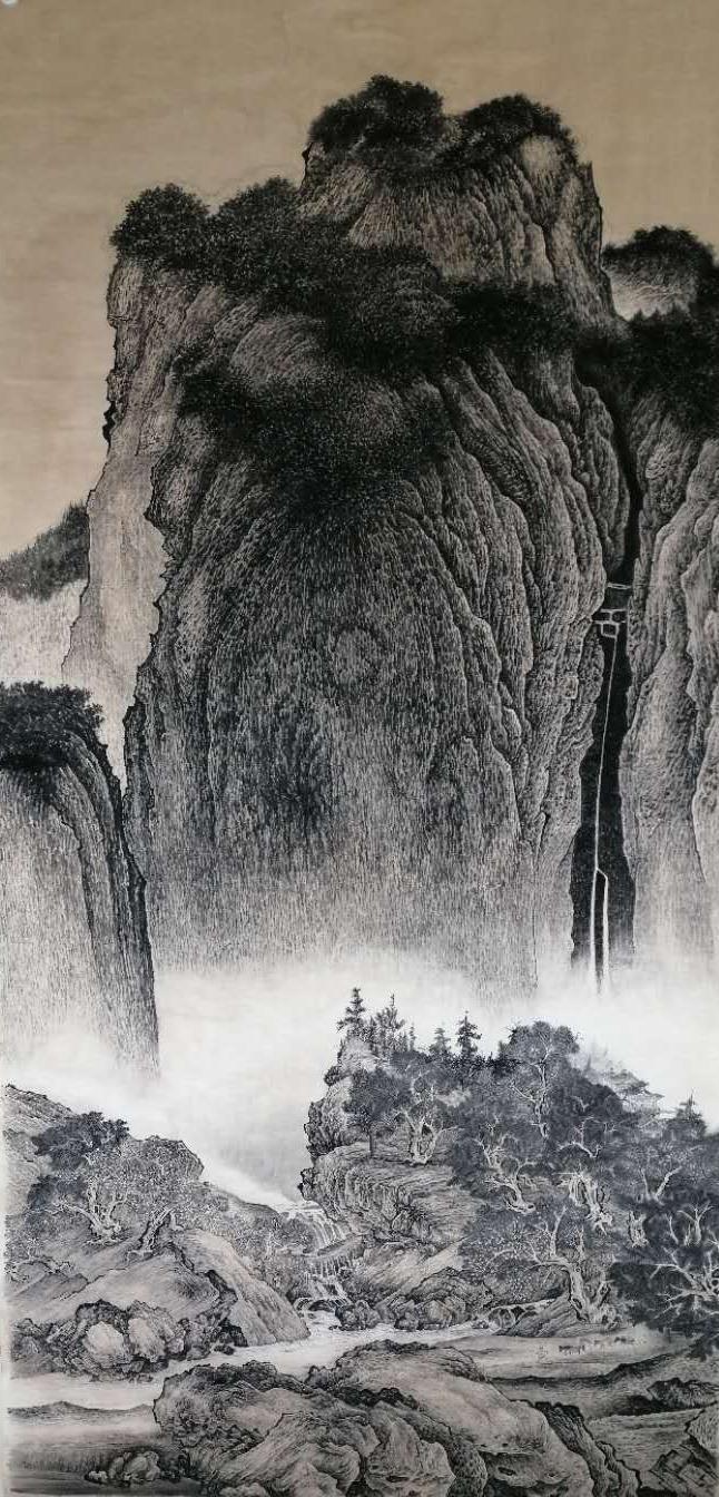 我想,杨翠波正是对此有所体悟,而这,恰是当代山水画家所缺乏的