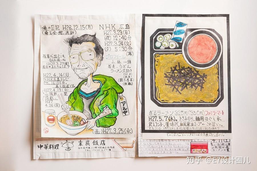#设计# | 这个日本老头,画了23年的便当插画。 - 知乎