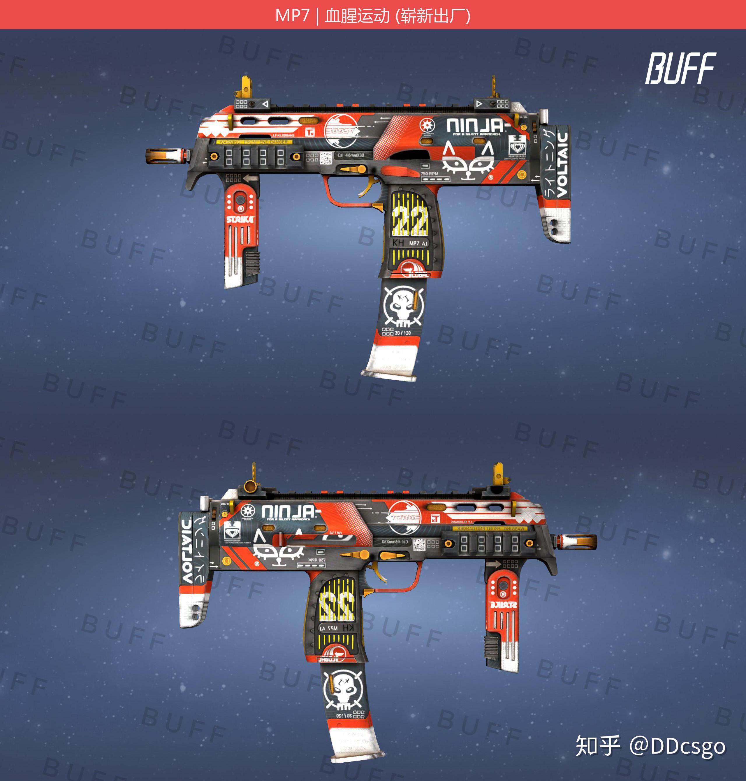 CSGO:MP7里的漂亮皮肤,价格也漂亮 - 知乎